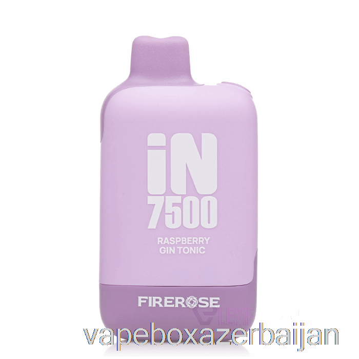 Vape Box Azerbaijan Firerose IN7500 Disposable Raspberry Gin Tonic